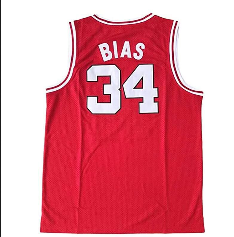 2024 Men NCAA Len Bias #34 Maryland Terrapins College Basketball  red jerseys_proc->san francisco 49ers->NFL Jersey